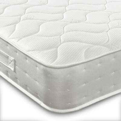 Starlight Beds 22cm Deep Handle with Memory foam and 1000 Pocket Spring Mattress - 4ft Small Double Mattress (120cm by 190cm)