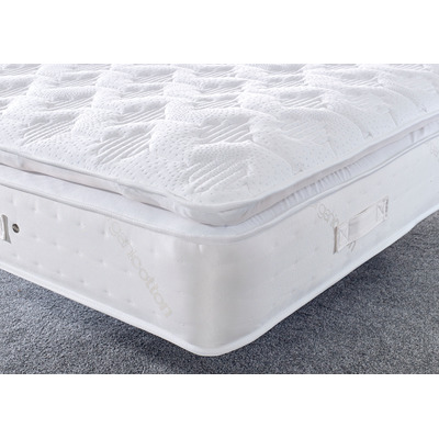 Pillowtop Pocket Spring Memory Foam Mattress - 4ft Small Double Mattress (120cm by 190cm)