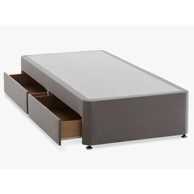 Standard Divan Base with Storage and Headboard Options - 6FT Super King 180cm x200cm / 4 Drawers / No Headboard