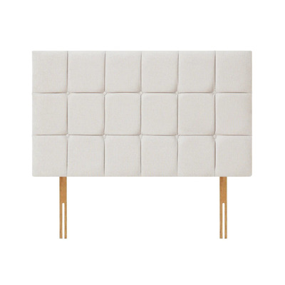 Standard Divan Base with Storage and Headboard Options - 3FT Single 90cm x 190cm / 2 Drawers / Button Cubed
