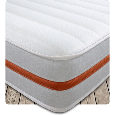 Starlight Beds™ 7.5" Deep Memory Foam with Spring Eco friendly and Budget friendly Mattress suitable for everyone - 4ft Small Double Mattress (120cm b