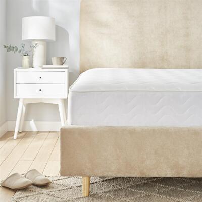 Starlight Beds™ 8" Deep Quality Comfort Cool Sleep Finish Fabric Memory Foam & Open Coil Mattress - European Single (90cm by 200cm)
