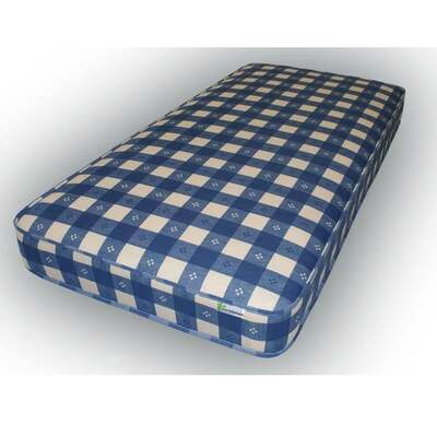 Starlight Beds™ &pipe; Checked Orthopaedic Mattress - 4ft Small Double Mattress (120cm by 190cm)
