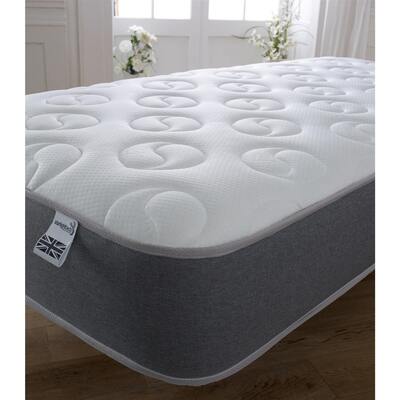 Starlight Beds™ &pipe; Memory Fibre Mattress with a luxurious Soft Cool cover - 4ft Small Double Mattress (120cm by 190cm)