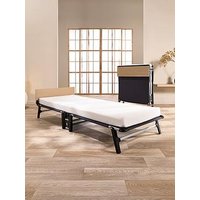 Jaybe Qm80 Quick Folding Bed With Memory Mattress, Single