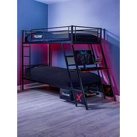 X Rocker Armada Dual Bunk Bed & With Gaming Desk And Mattress Options (Buy & Save!)
